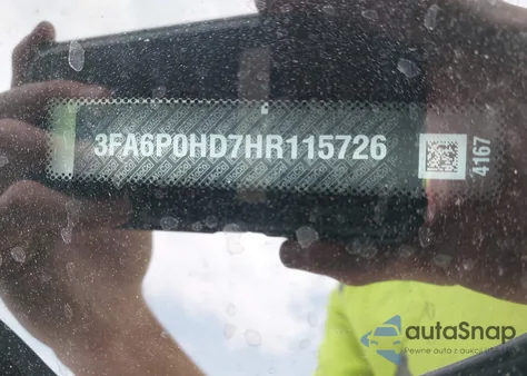 2017 Ford Fusion Se z USA, uszkodzony, nr VIN 3FA6P0HD7HR115726